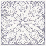 Baroque Beauty Quilting Square 1 (Double Run)