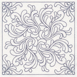 Baroque Beauty Quilting Square 3 (Double Run)