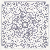 Baroque Beauty Quilting Square 5 (Double Run)