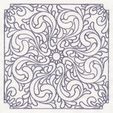 Baroque Beauty Quilting Square 5 (Double Run)
