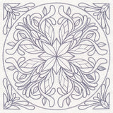 Baroque Beauty Quilting Square 6 (Double Run)