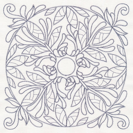 Baroque Beauty Quilting Square 2 (Double Run)