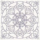 Baroque Beauty Quilting Square 4 (Double Run)