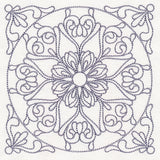 Baroque Beauty Quilting Square 4 (Double Run)