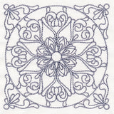 Baroque Beauty Quilting Square 4 (Double Run)