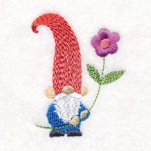 Delicate Flower Gnome