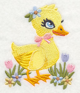 Sweet Spring Duckling