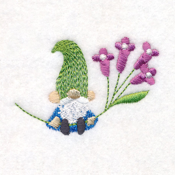 Sweet Sprig of Blooms Gnome