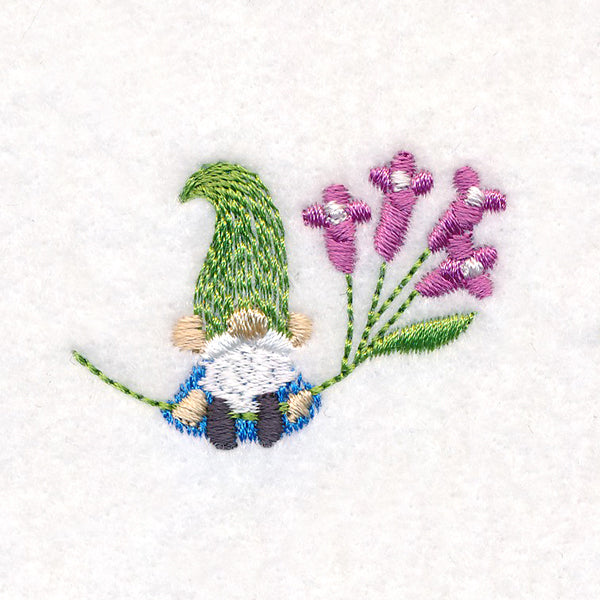 Sweet Sprig of Blooms Gnome