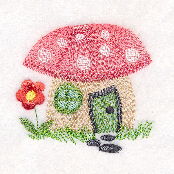 Toadstool Gnome Home
