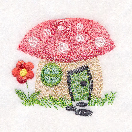 Toadstool Gnome Home