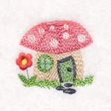 Toadstool Gnome Home