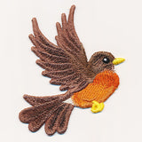 Free-Flying American Robin (In-the-Hoop)