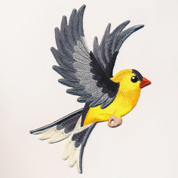 Free-Flying Goldfinch (In-the-Hoop)