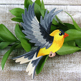 Free-Flying Goldfinch (In-the-Hoop)