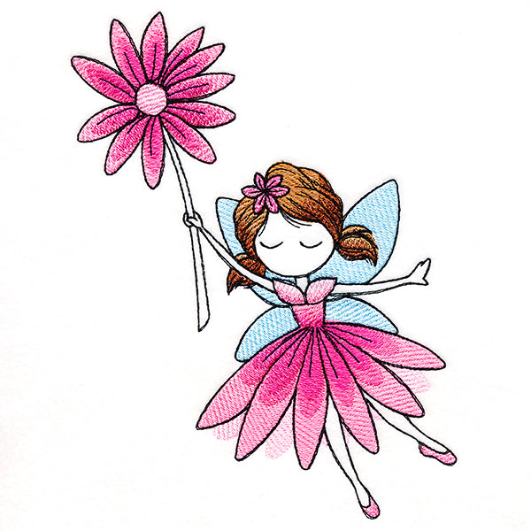 Spring Breeze Fairy with Aster