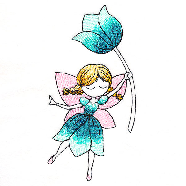Spring Breeze Fairy with Tulip