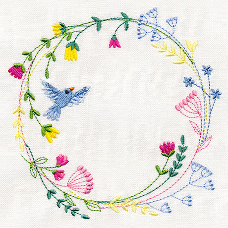Delicate Woodland Wreath
