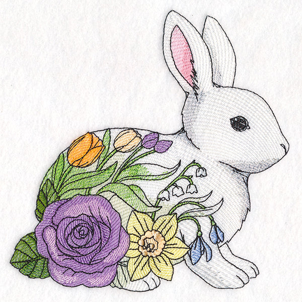 Woodland Blooms Bunny