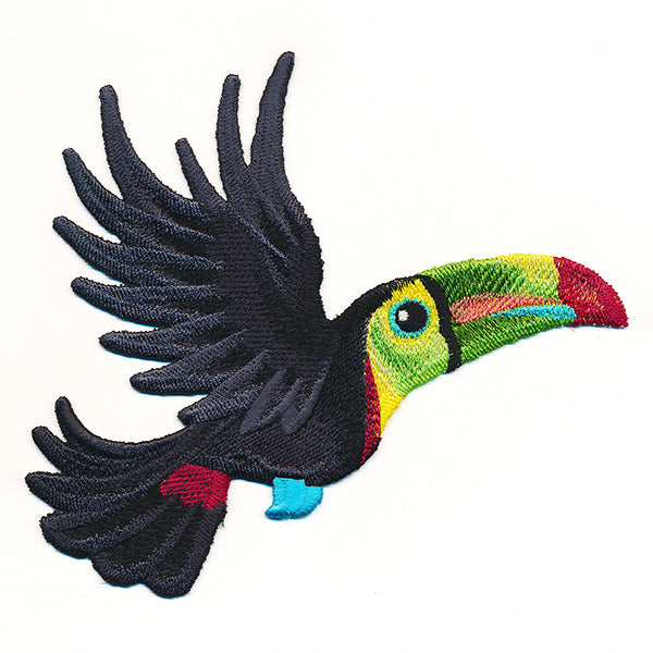 Free-Flying Toucan (In-the-Hoop)