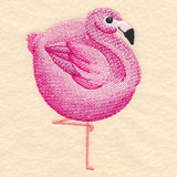 Roly-Poly Flamingo