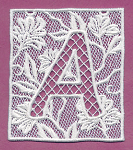 Bunting Letter A (Lace)