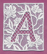 Bunting Letter A (Lace)