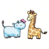 Happy Hippo and Giraffe