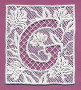 Bunting Letter G (Lace)