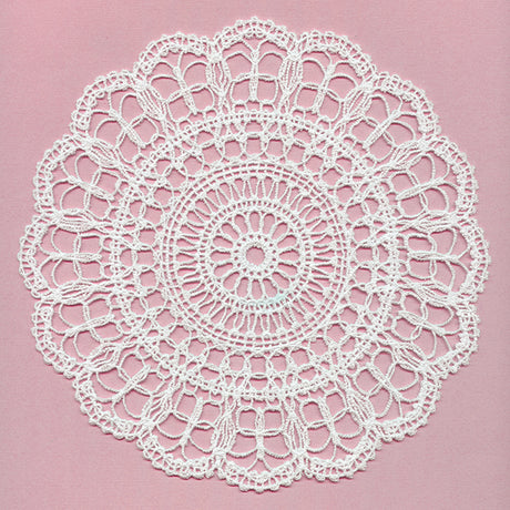 Butterfly Dreams Doily (Battenburg Lace)
