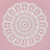 Butterfly Dreams Doily (Battenburg Lace)