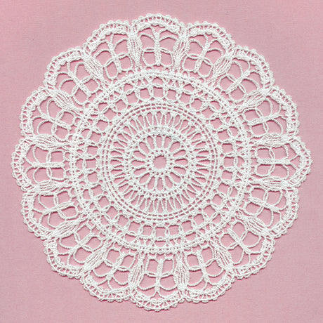 Butterfly Dreams Doily (Battenburg Lace)