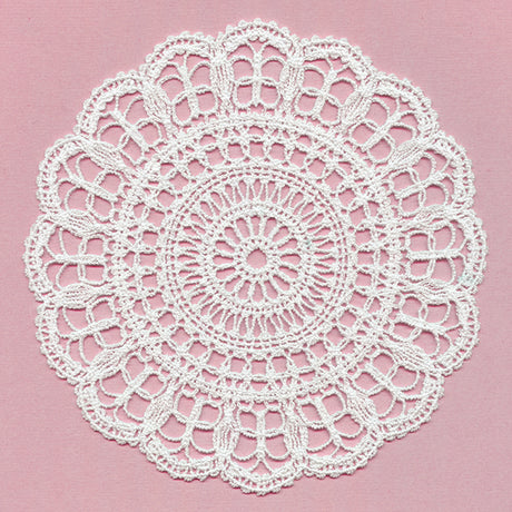 Butterfly Dreams Doily (Battenburg Lace)