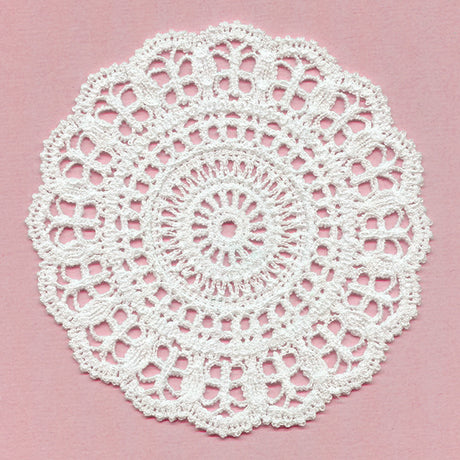 Butterfly Dreams Doily (Battenburg Lace)