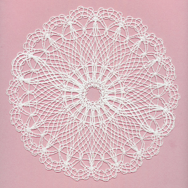 Kaleidoscope Dreams Doily (Battenburg Lace)