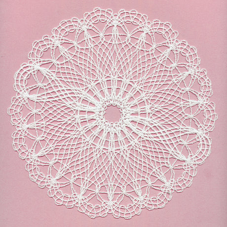 Kaleidoscope Dreams Doily (Battenburg Lace)