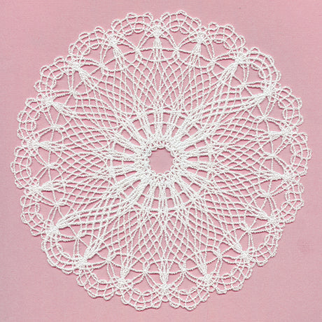 Kaleidoscope Dreams Doily (Battenburg Lace)