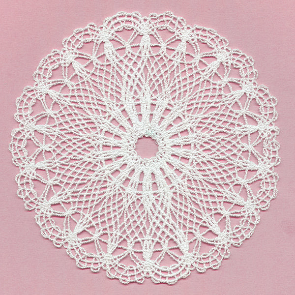 Kaleidoscope Dreams Doily (Battenburg Lace)