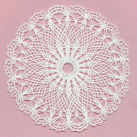 Kaleidoscope Dreams Doily (Battenburg Lace)