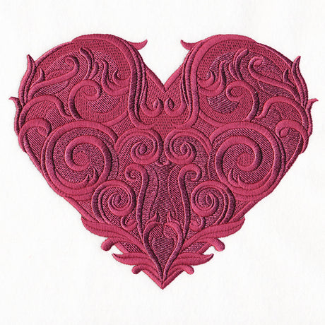 Luxurious Baroque Heart