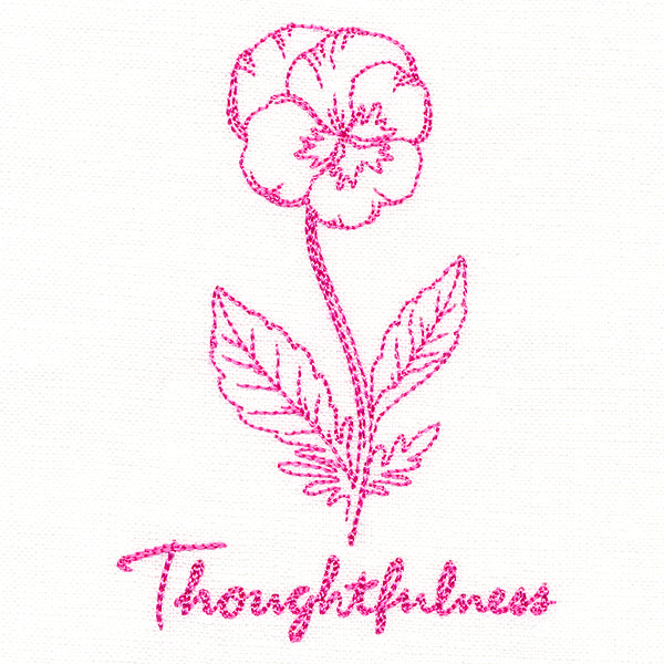 Pansies of Thoughtfulness (Vintage)