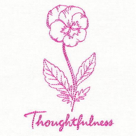 Pansies of Thoughtfulness (Vintage)