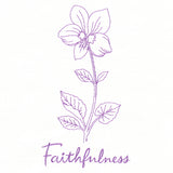 Violets of Faithfulness (Vintage)
