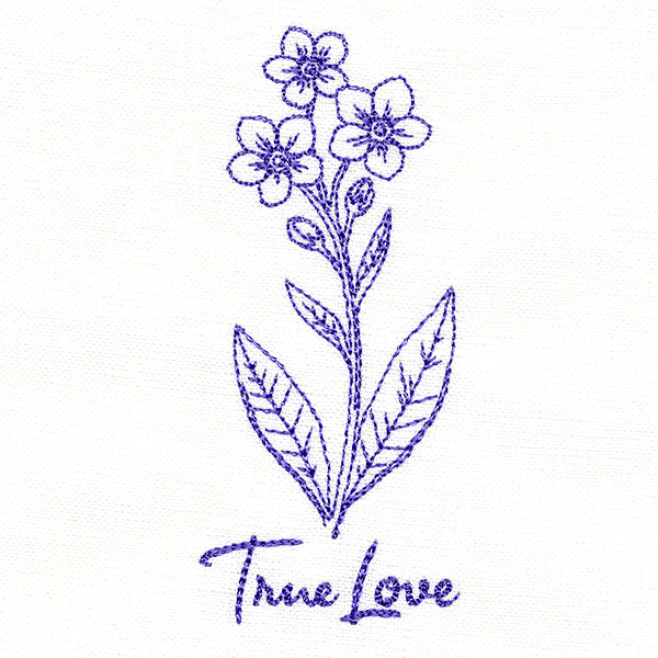 Forget-Me-Nots of True Love (Vintage)
