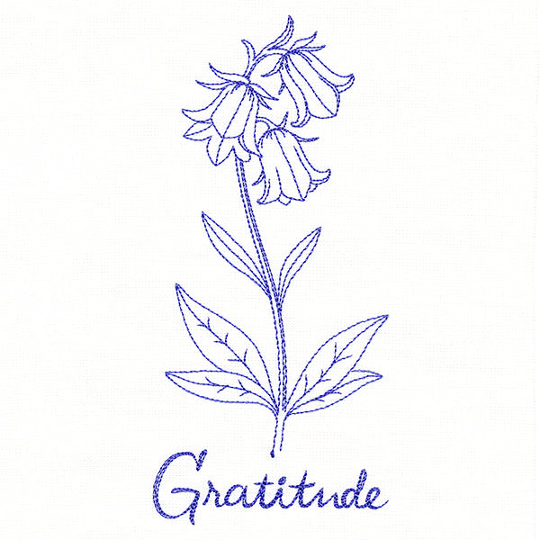 Bluebells of Gratitude (Vintage)
