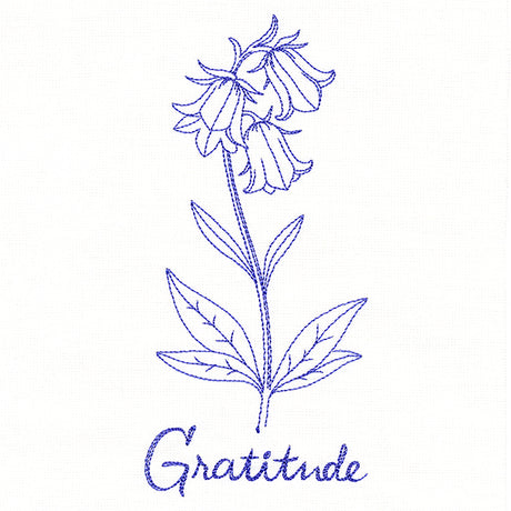 Bluebells of Gratitude (Vintage)