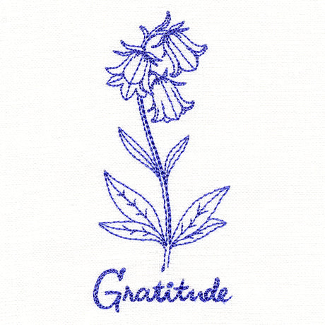 Bluebells of Gratitude (Vintage)