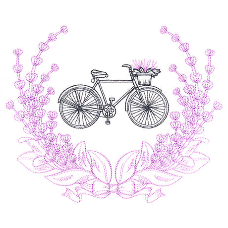 Victorian Laurels Bicycle (Vintage)
