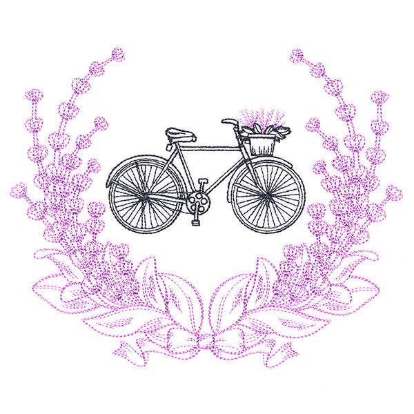 Victorian Laurels Bicycle (Vintage)