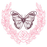 Victorian Laurels Butterfly (Vintage)